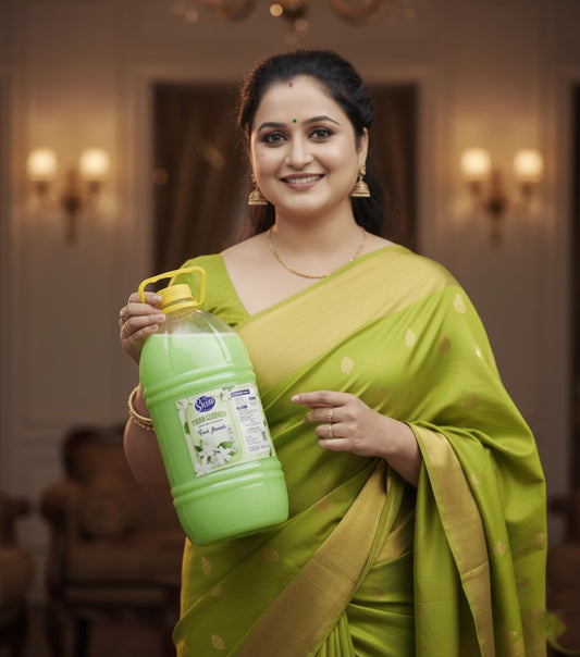 ShinyDaze™ Jasmine Fragrance Floor Cleaner 5 Liter | Premium Liquid Floor Cleaner for Home & Office | Long Lasting Fresh Aroma | Multi-Surface Use | Floor Cleaner