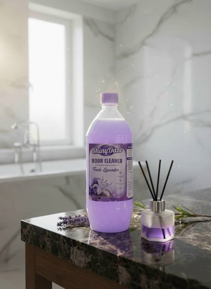 ShinyDaze™ Lavender Floor Cleaner Liquid 1 Litre Each | Home, Office & Shop Floor Cleaning Liquid | Fresh Aroma | Pack of 2